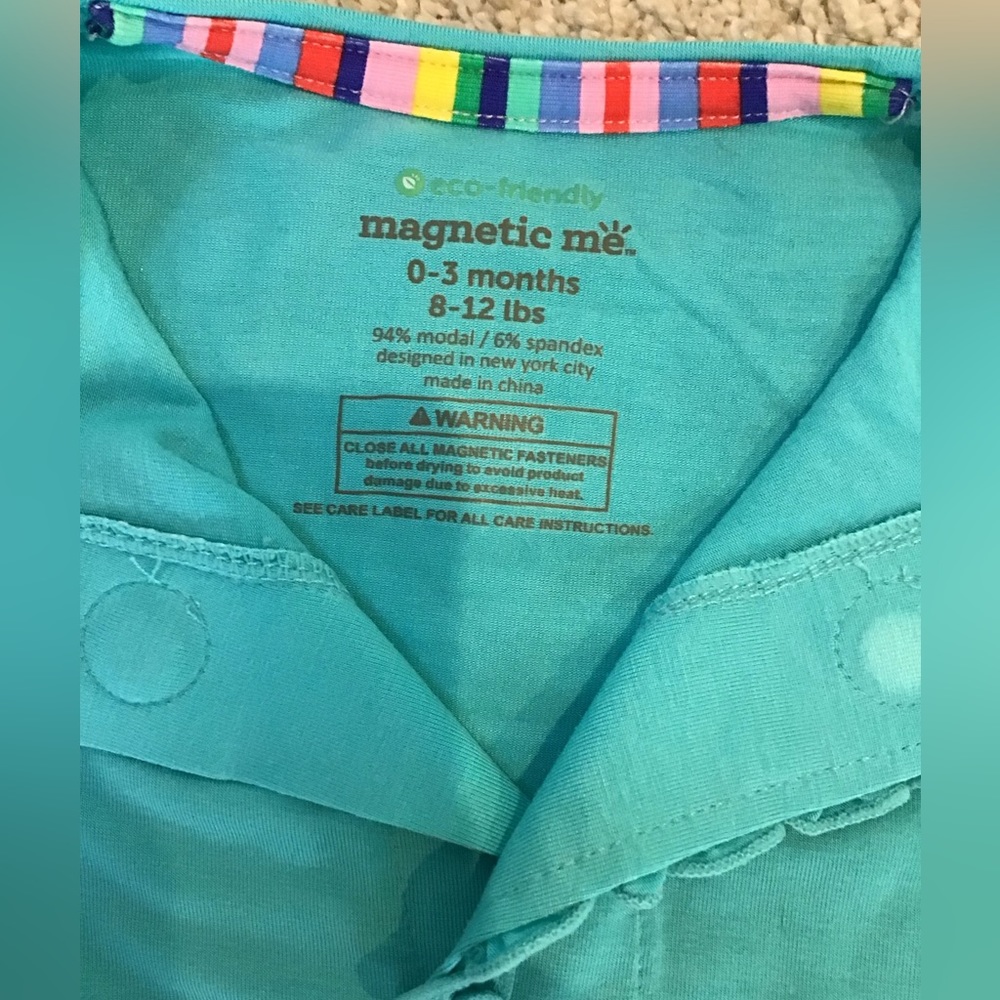 MAGNETIC ME Curaçao Modal Ruffle Footie - Picture 4 of 10